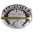 Carpenter Enameled Belt Buckle
